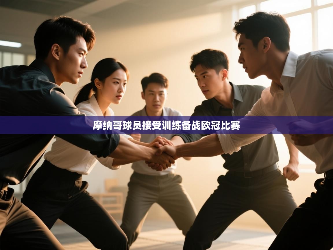 摩纳哥球员接受训练备战欧冠比赛  第2张